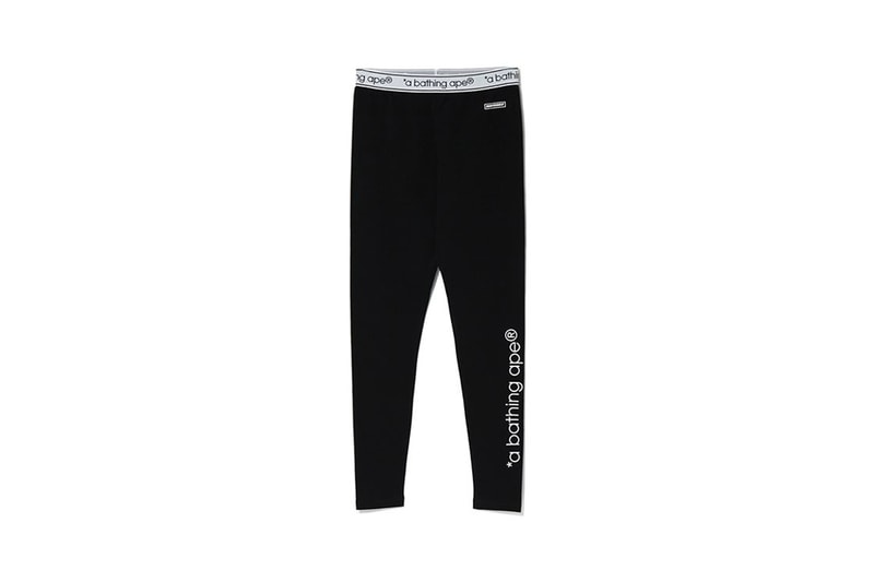 BAPE Leggings Black