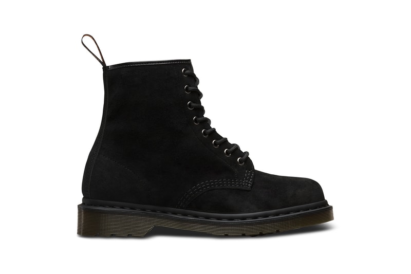 BEAMS Dr. Martens 1460 Boot Black Soft Buck