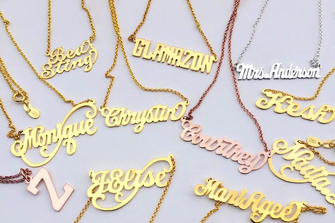 Carrie's name necklace is BACK for SATC return: 6 best personalised name  necklaces to get the look | HELLO!