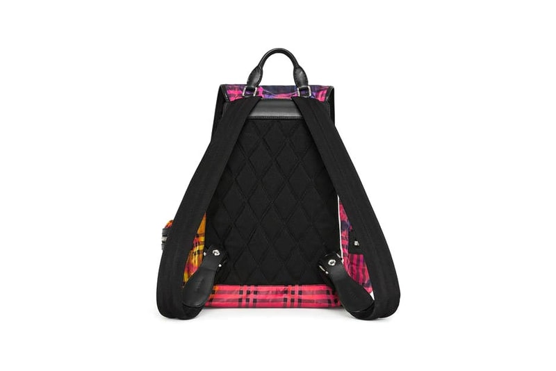 Burberry Large Rucksack Vintage Check Tie Dye Rainbow