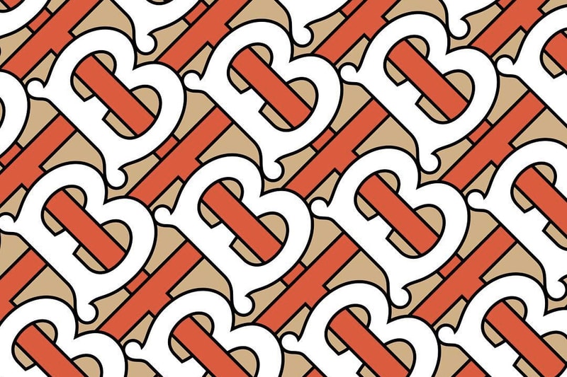 Burberry New Monogram Logo Design Peter Saville Riccardo Tisci