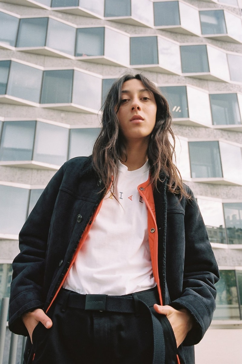 Carhartt WIP Fall/Winter 2018 Collection Lookbook T-shirt White Jacket Black
