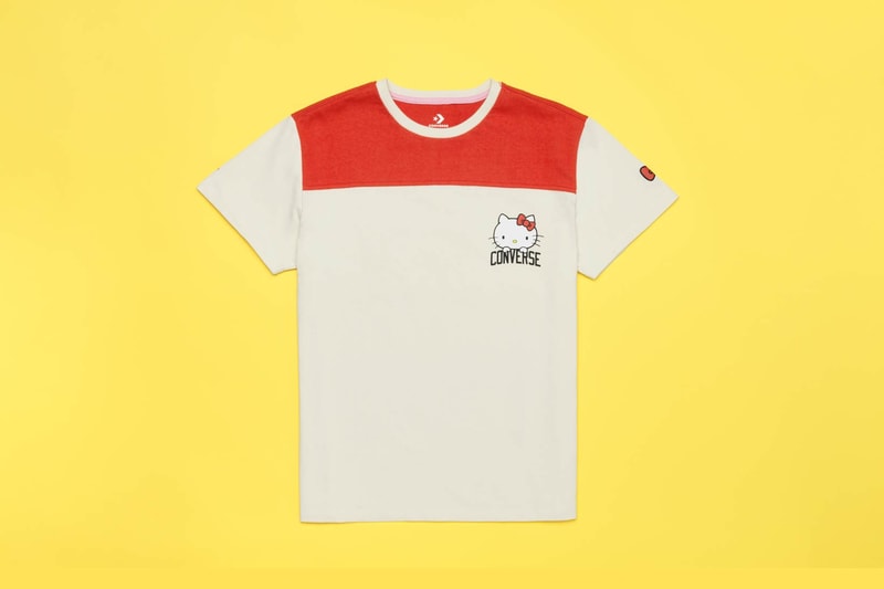 Hello Kitty Converse T Shirt White