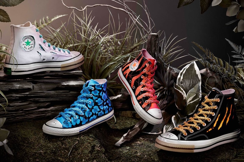 Dr Woo Converse Chuck 70 Orange Blue White Black
