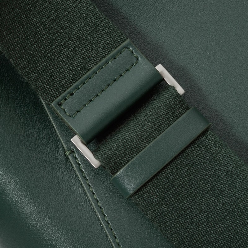 everlane form bag black dark green cognac minimal