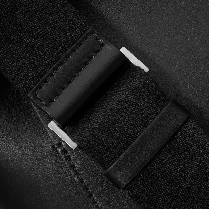 everlane form bag black dark green cognac minimal