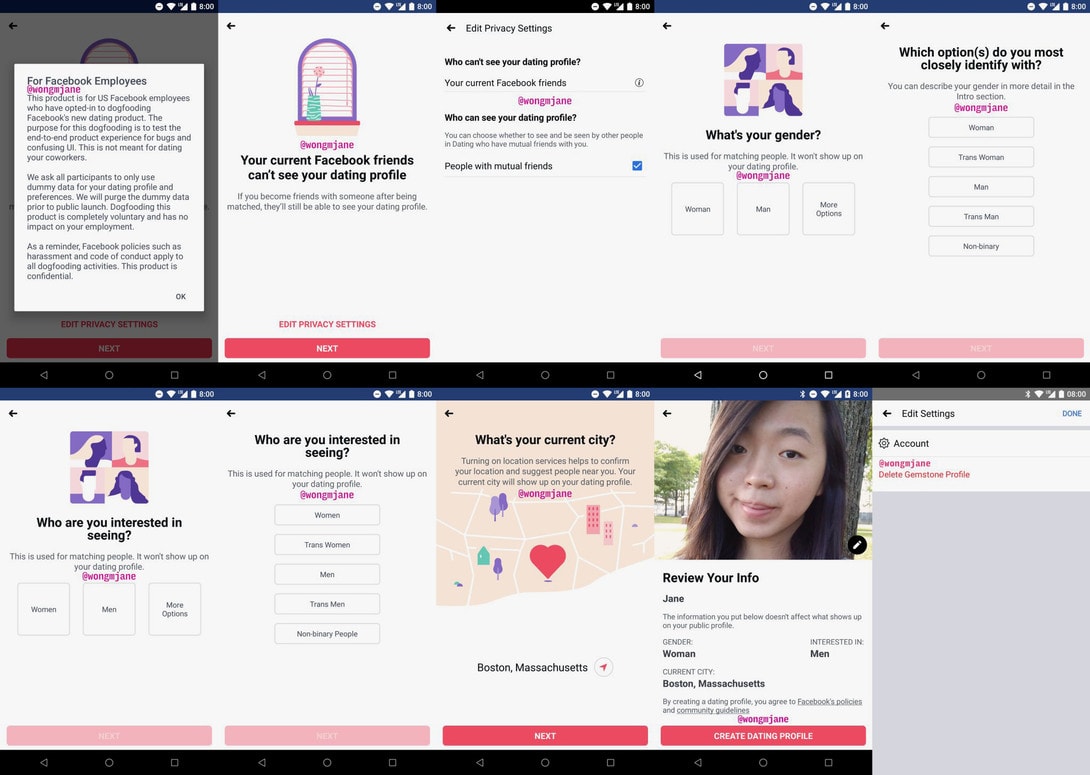 Facebook Dating Feature Genders New Match Tinder Testing