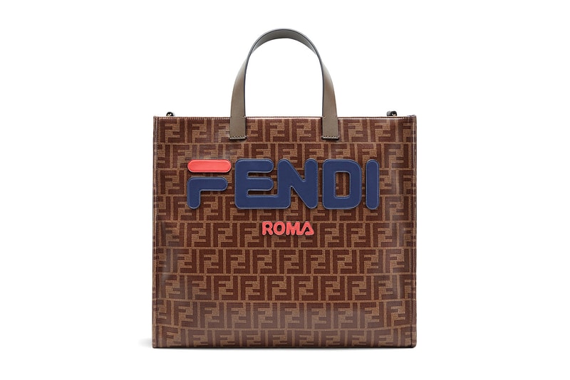 Fendi FILA Monogrammed '90s Tote Bag