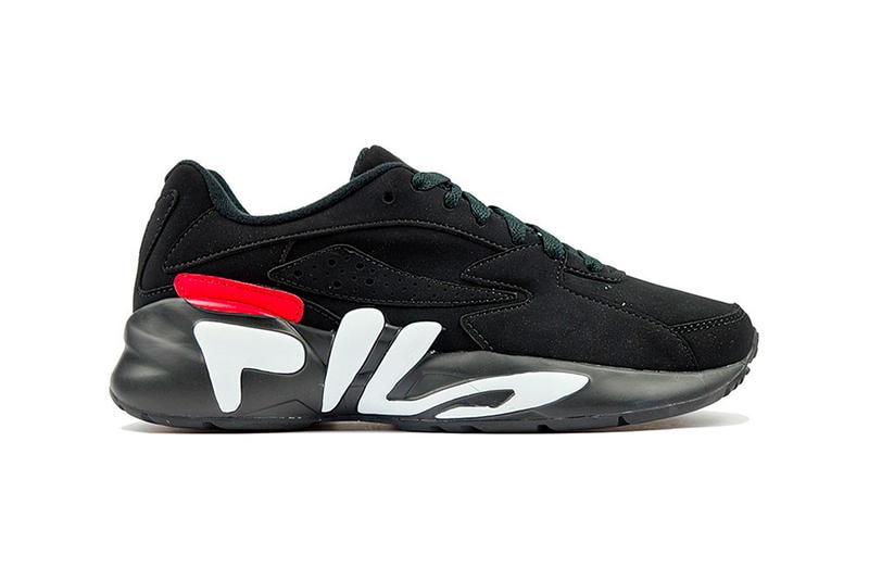 FILA Mindblower Black Red White