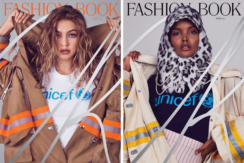Gigi Hadid and Halima Aden Grace the Cover of 'CR Fashion Book' Issue 13