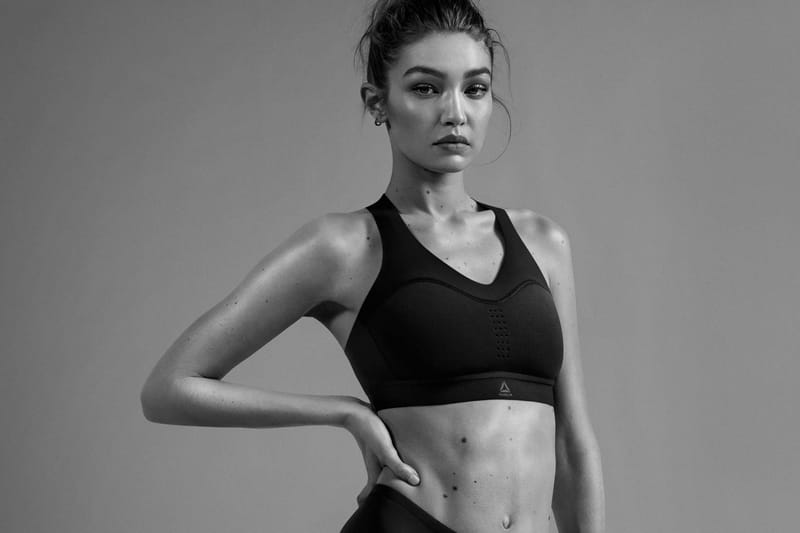 Gigi Hadid Introduces Reebok's New PureMove Sports Bra