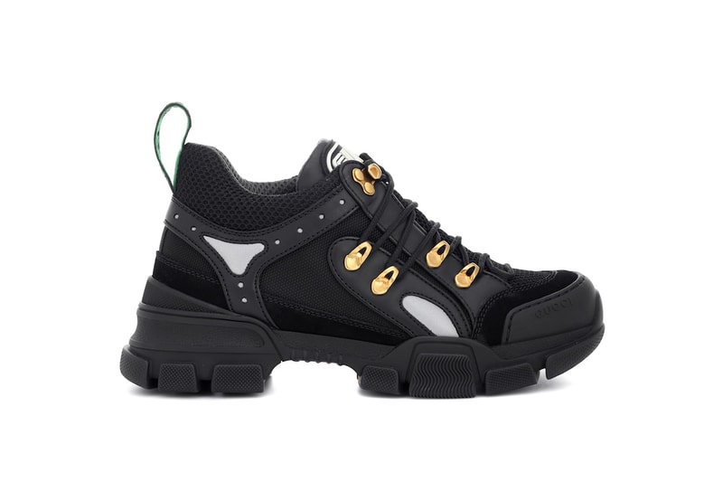 Gucci Flashtrek Leather Sneaker Black