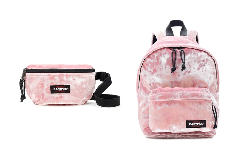 Take a Look at J.Crew x Eastpak's Pink Velvet Bags