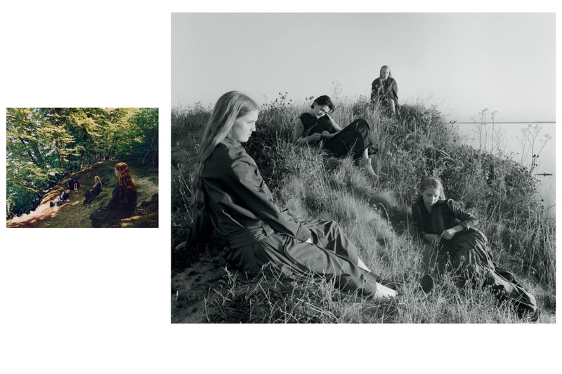 JW Anderson Fall/Winter 2018 Campaign Julie Greve Dresses Yellow Red White