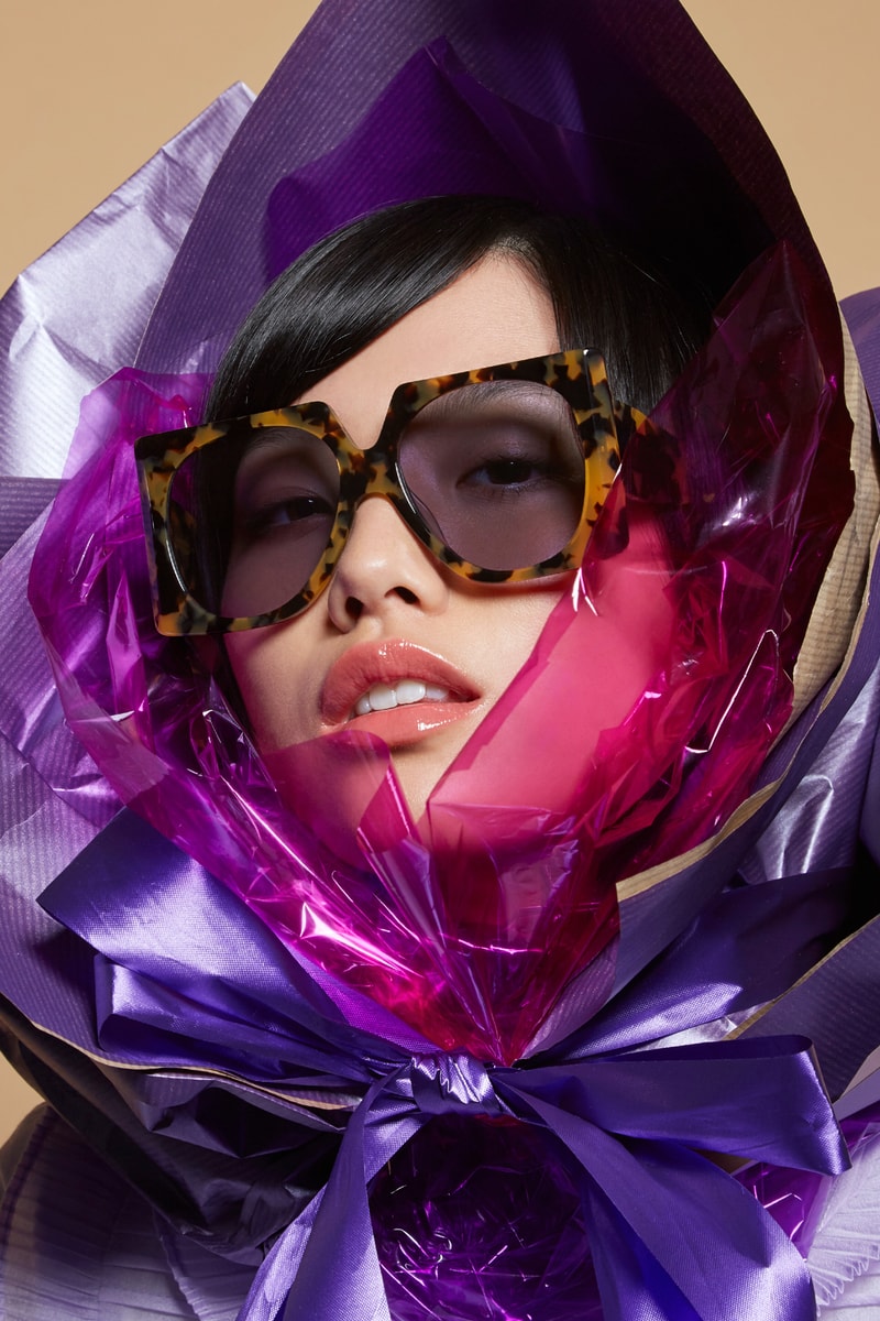 Karen Walker Sunglasses Capsule Collection Return to Sender Black