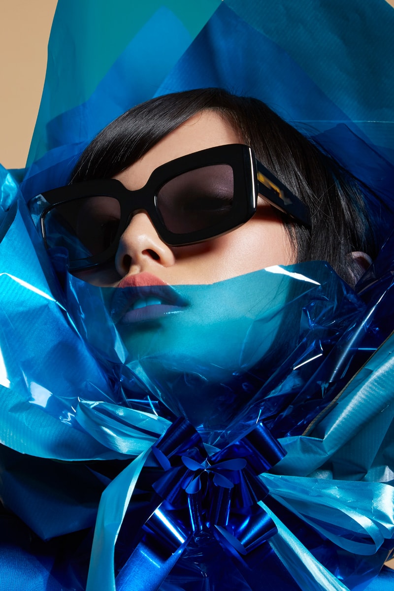 Karen Walker Sunglasses Capsule Collection Loveville Black