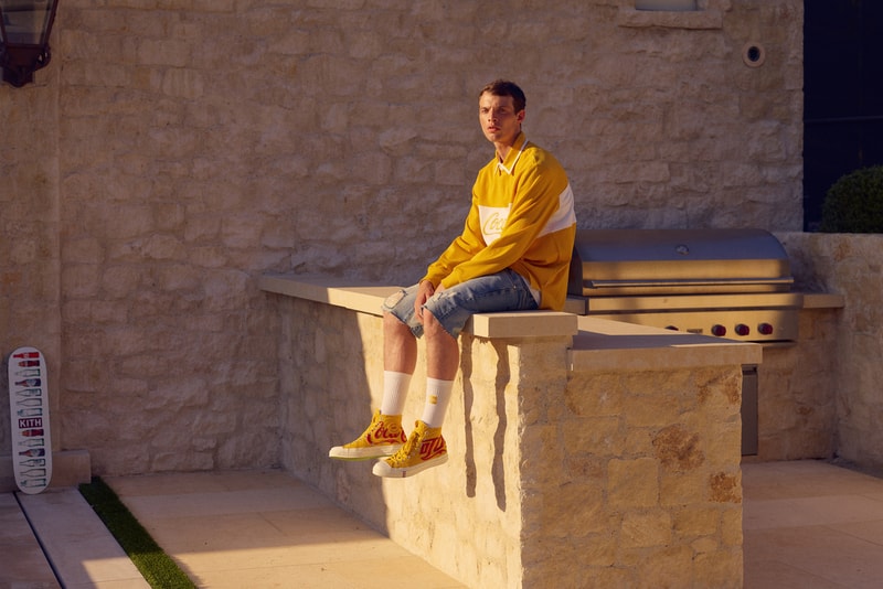 KITH x Coca Cola 2018 Collection Shirt Converse Chuck Taylor '70 Yellow