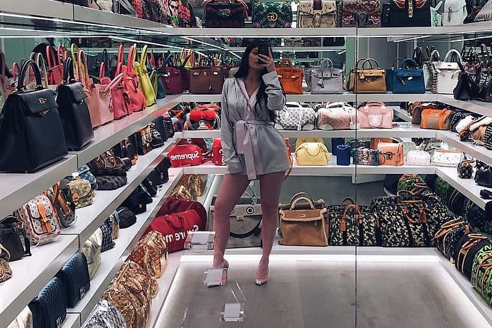 Kylie Jenner Just Gave Us a Full Tour of Her Mouth-Watering Purse Closet