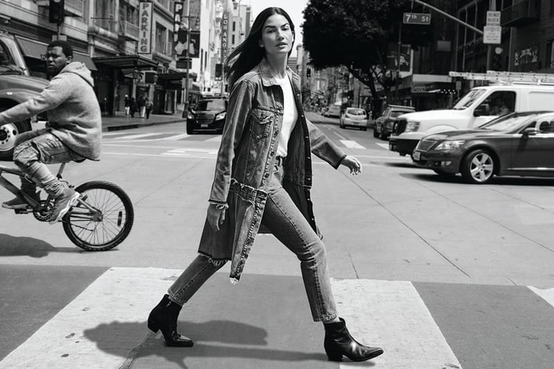 Lily Aldridge Fronts The Levi's® Made & Crafted® FW18 Campaign