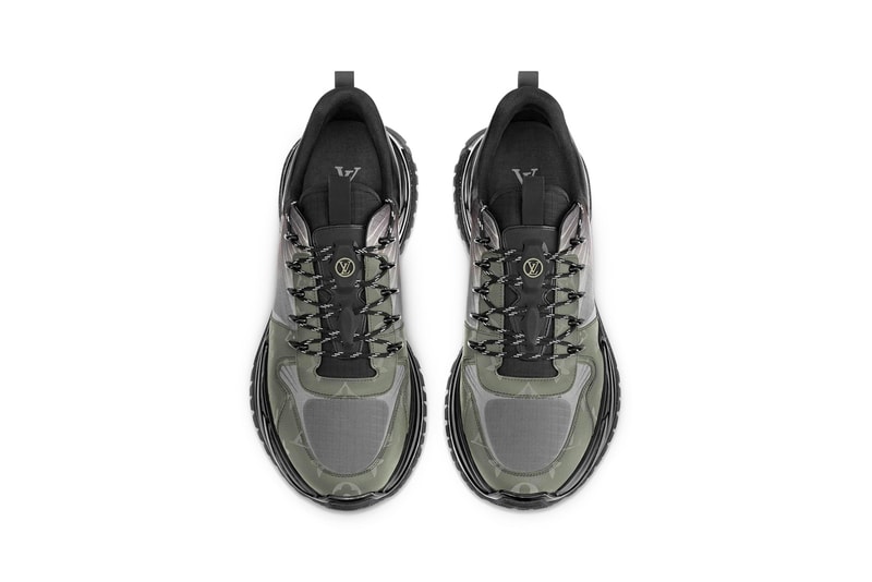 Louis Vuitton Run Away Pulse Sneaker Monogram Titanium Canvas