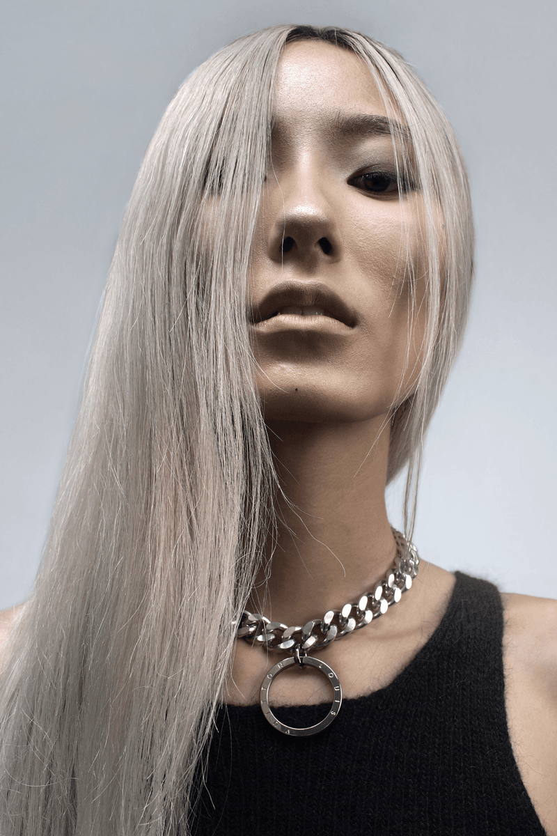 Luke Vicious Chain Choker Necklace Earrings Fall Winter 2018