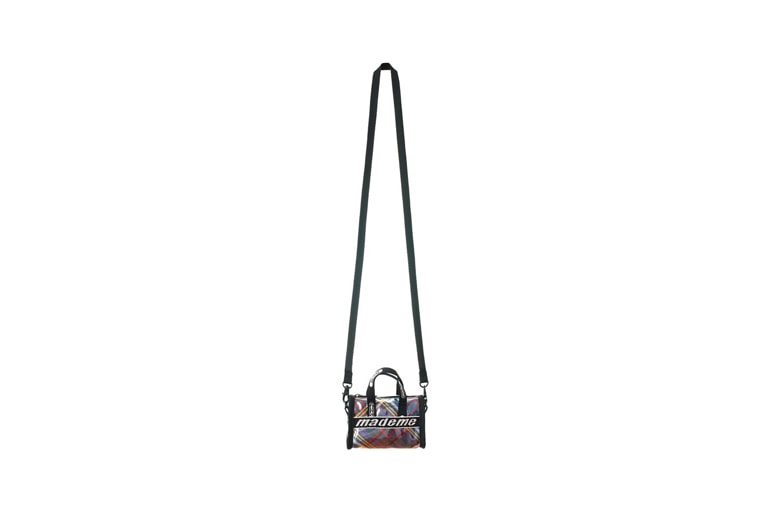 MadeMe x LeSportsac Capsule Collection Mini Duffle Cross Body Blue Plaid