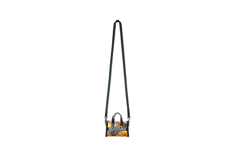 MadeMe x LeSportsac Capsule Collection Mini Duffle Cross Body Yellow Plaid