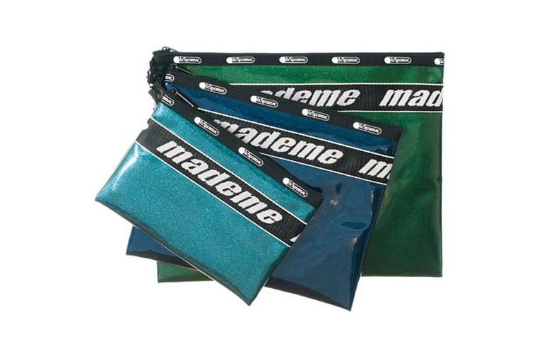 MadeMe x LeSportsac Capsule Collection Clutch Trio Blue Sparkles