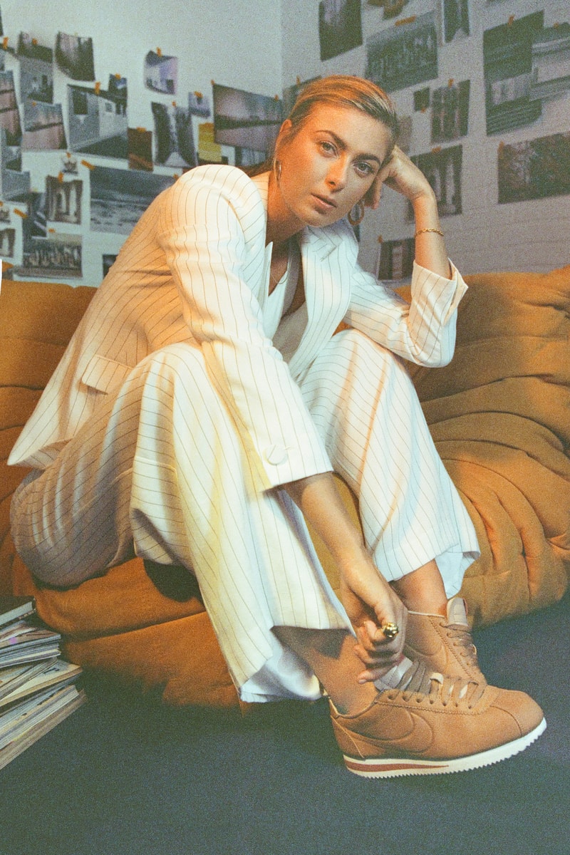 Maria Sharapova x Nike La Cortez Campaign