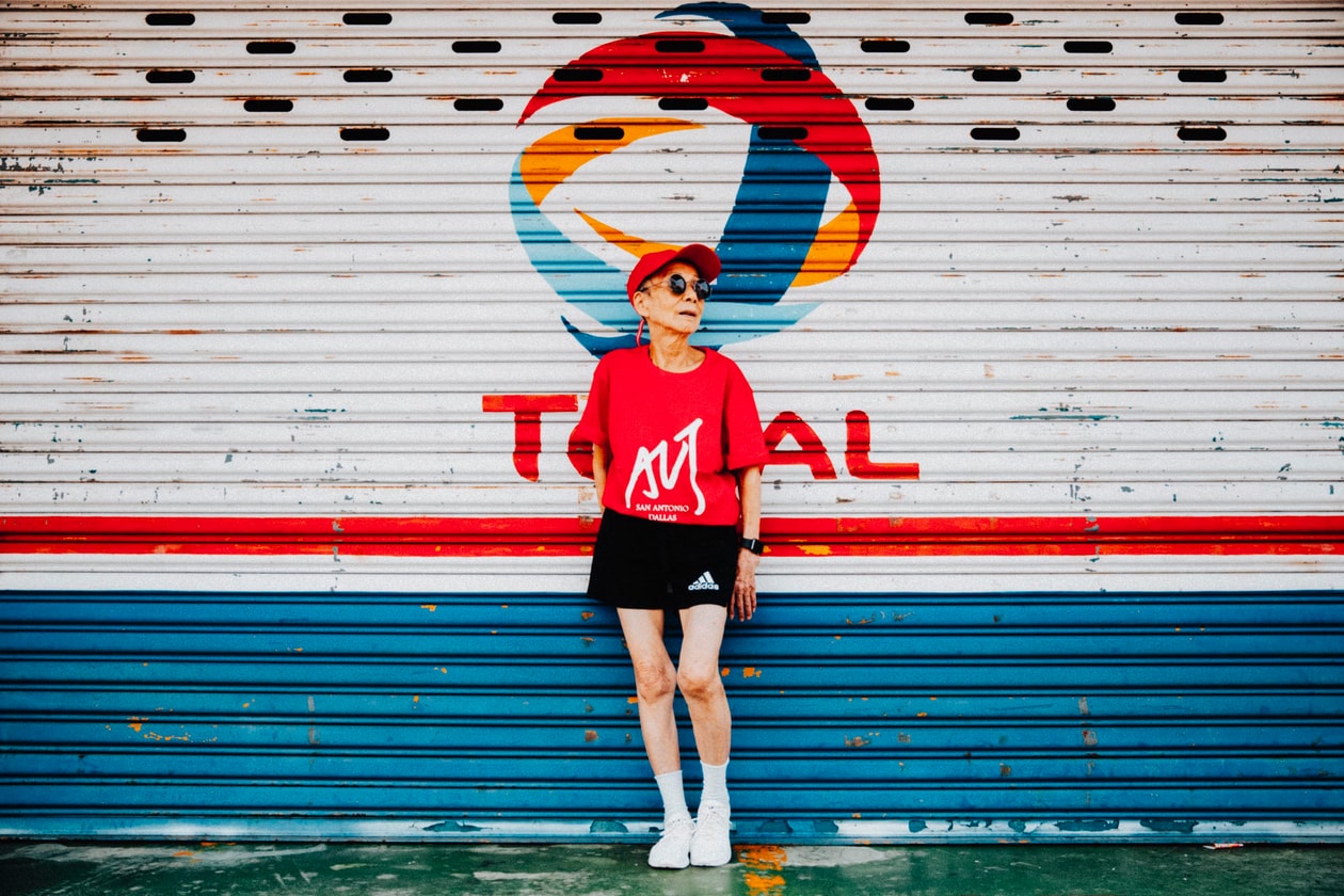 Moon Lin Taiwanese Streetwear Influencer 90 years old Supreme Noah Nike Adidas Fila Interview Photoshoot