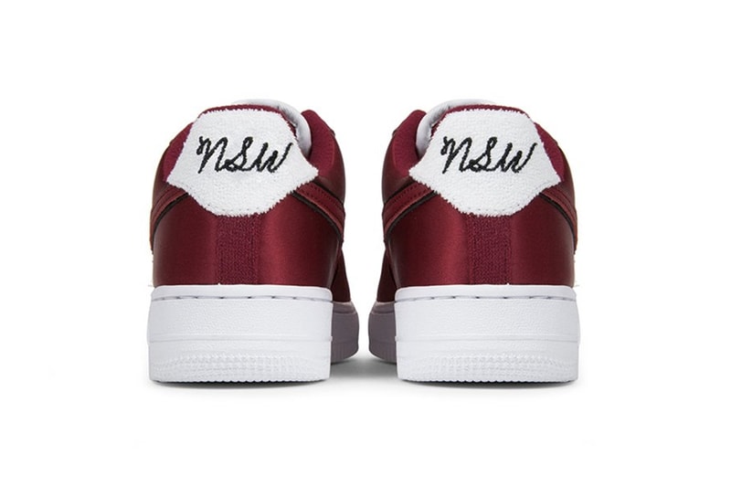 Nike Air Force 1 NSW Red Crush Suede Women's Sneaker