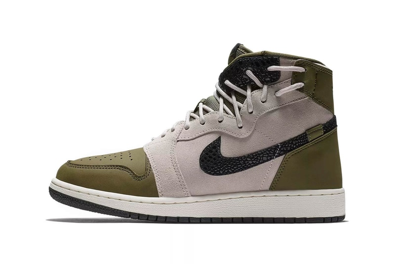Nike Air Jordan 1 REBEL Olive Canvas