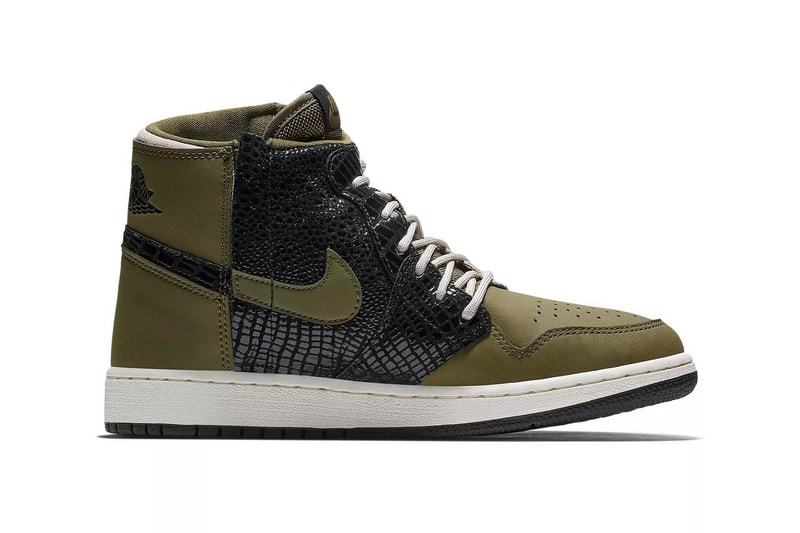 Nike Air Jordan 1 REBEL Olive Canvas