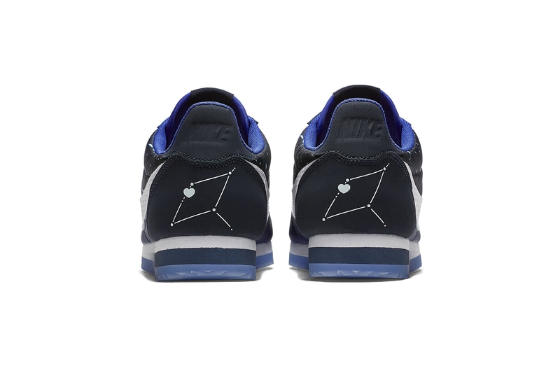 Nike Qixi Chinese Valentine's Day Cortez Classic Nylon Couple Blue Constellation