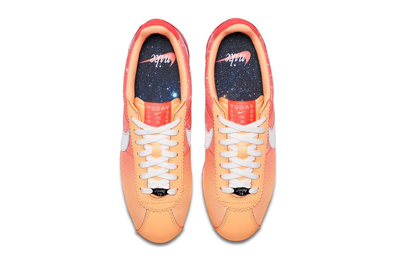 Nike Qixi Chinese Valentine's Day Cortez Classic Nylon Couple Peach Pink