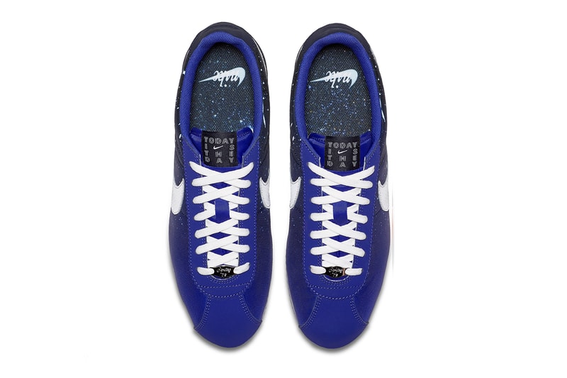 Nike Qixi Chinese Valentine's Day Cortez Classic Nylon Couple Blue