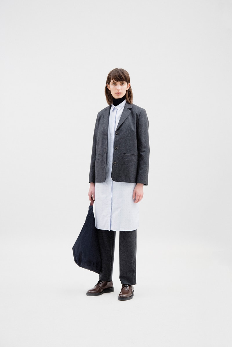Norse Projects Fall/Winter 2018 Collection Lookbook Didda Wool Flannel Grey