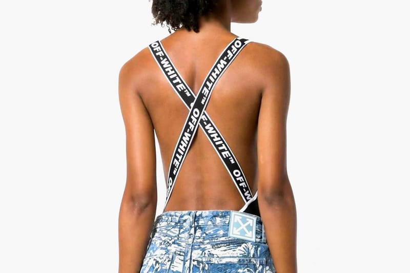 Show a Little Skin in Off-White™s Crisscross Bodysuit