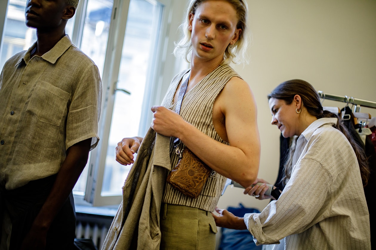 Our Legacy Womenswear SS19 Backstage Images Interview Jockum Hallin Christopher Nying
