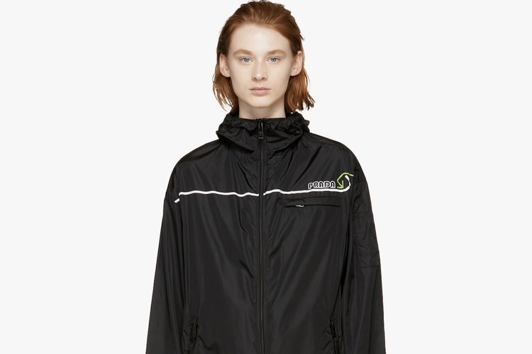 Prada's Nylon Track Jacket Is the Perfect Retro Piece for Fall
