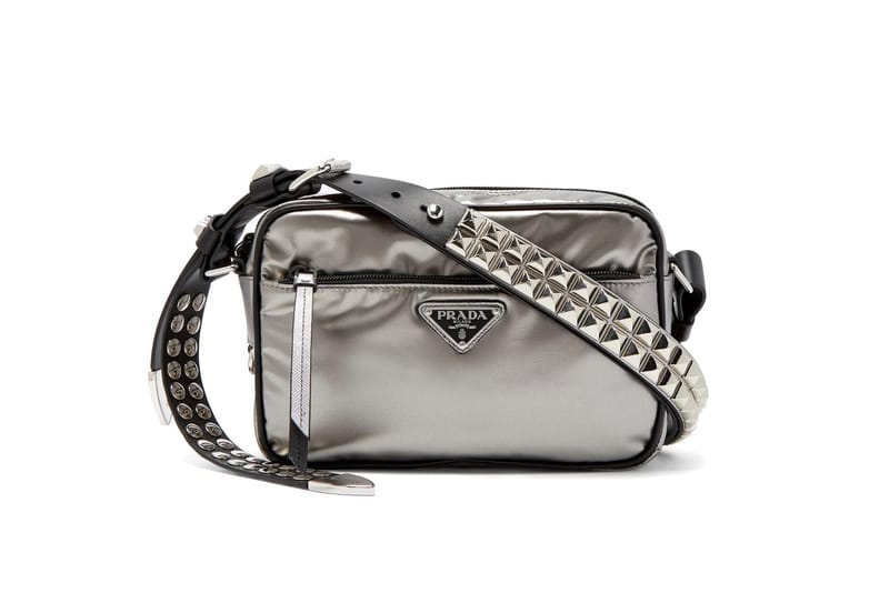 You'll Fall in Love With Prada's New Silver Cross-Body Bag