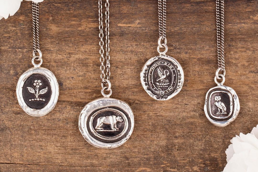 pyrhha talisman jewelry symbolism victorian era silver gold vancouver