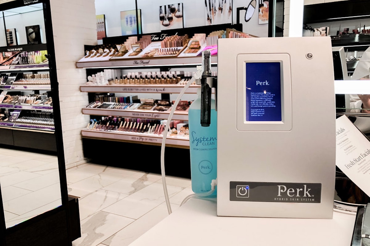 Sephora In-Store PERK Facial Makeup Skincare Review Treatment