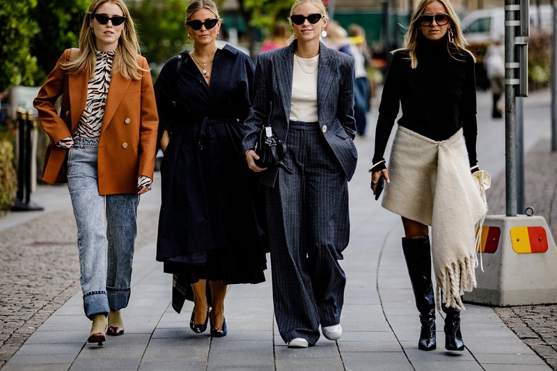stockholm fashion week spring summer 2019 ss19 street style snaps burberry balenciaga dior supreme misbhv ganni fendi vans