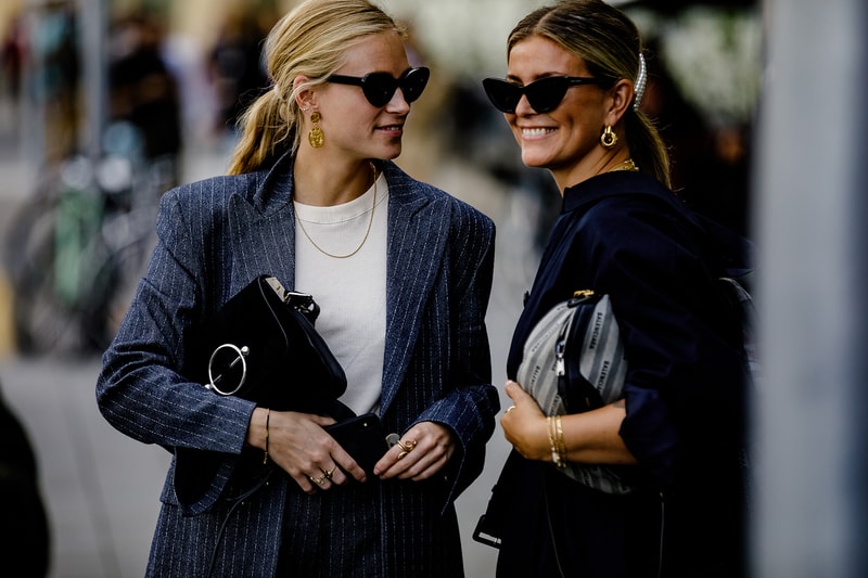 stockholm fashion week spring summer 2019 ss19 street style snaps burberry balenciaga dior supreme misbhv ganni fendi vans