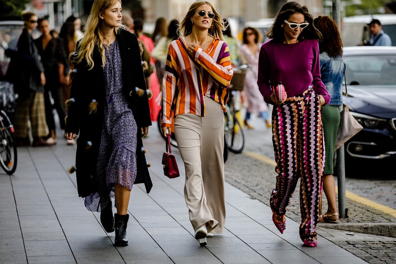 stockholm fashion week spring summer 2019 ss19 street style snaps burberry balenciaga dior supreme misbhv ganni fendi vans