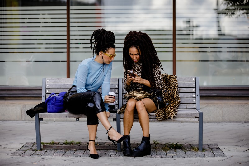 stockholm fashion week spring summer 2019 ss19 street style snaps burberry balenciaga dior supreme misbhv ganni fendi vans