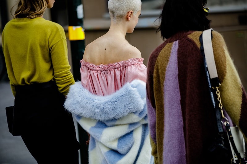 stockholm fashion week spring summer 2019 ss19 street style snaps burberry balenciaga dior supreme misbhv ganni fendi vans