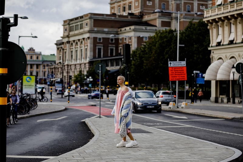 stockholm fashion week spring summer 2019 ss19 street style snaps burberry balenciaga dior supreme misbhv ganni fendi vans
