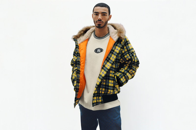 Supreme Fall/Winter 2018 Lookbook Fur Coat Tan Black